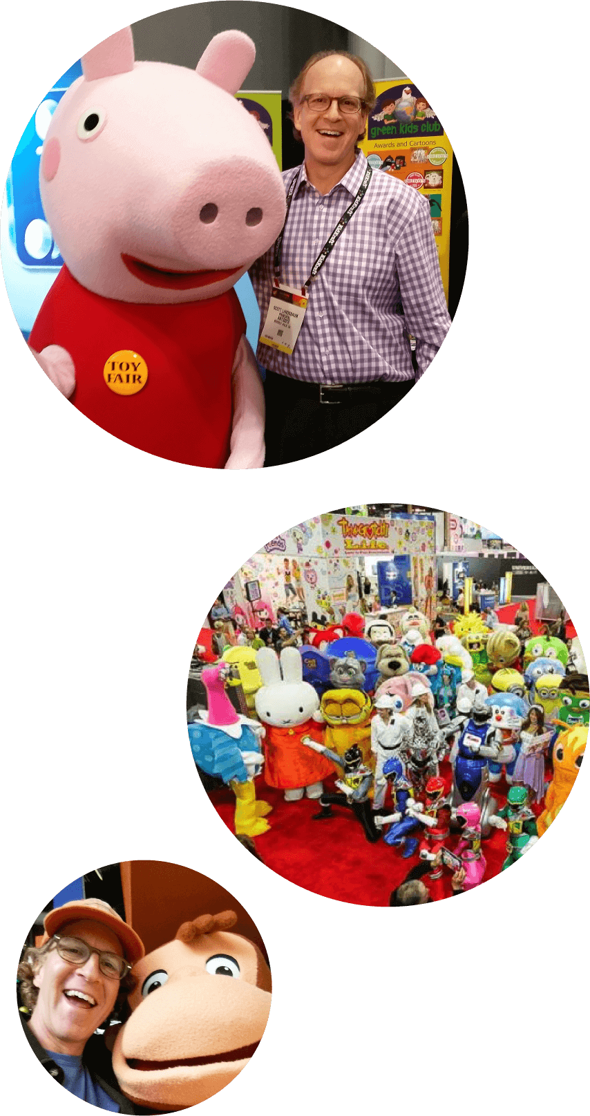 Scott at Toy Fair